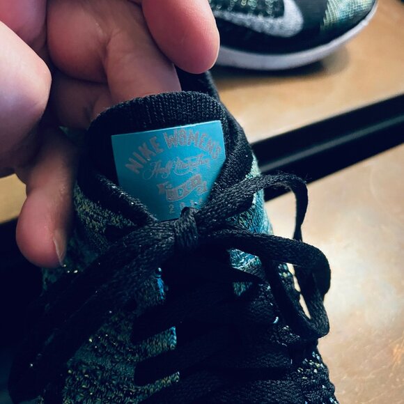 Nike Flyknit Free 4.0 Womens Running Shoes Size 7.5 US DC half Marathon edition - Picture 6 of 12